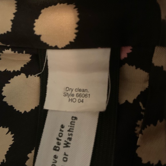 J. Crew Strapless Silk Polka Dot Dress Size 6 - Picture 4 of 5